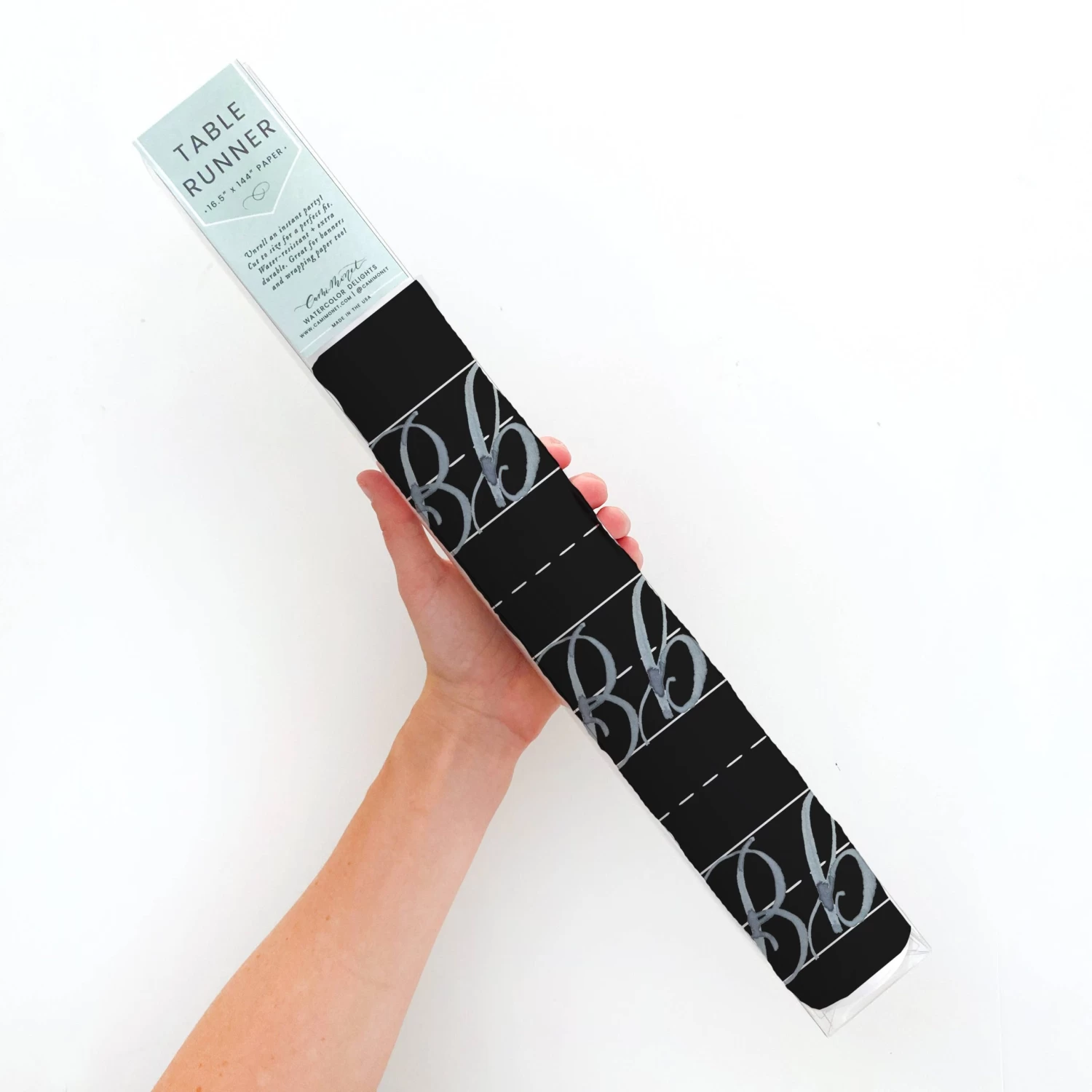 Chalkboard Alphabet Table Runner 3 Chalkboard Alphabet Table Runner - Image 3