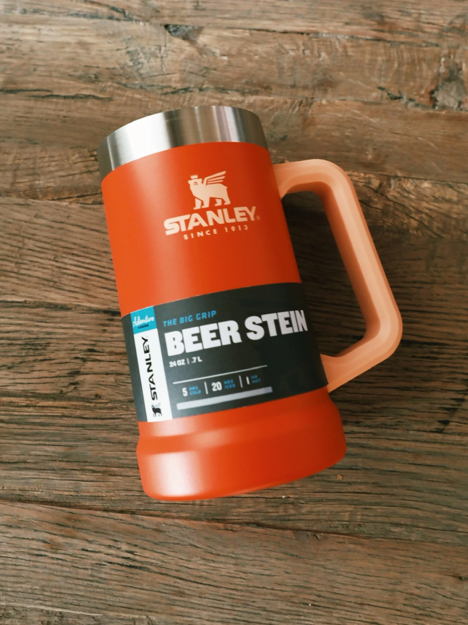 Stanley: The Big Grip Beer Stein - Tigerlily 1 Stanley: The Big Grip Beer Stein - Tigerlily