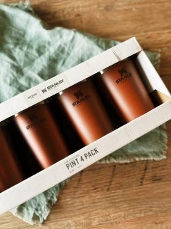 Stanley: Stacking Beer Pint 4-pack- Cinnamon 6 Stanley: Stacking Beer Pint 4-pack- Cinnamon -Fashion Home Store 13A5075E 9629 41A6 9CDD AF826F7947B9