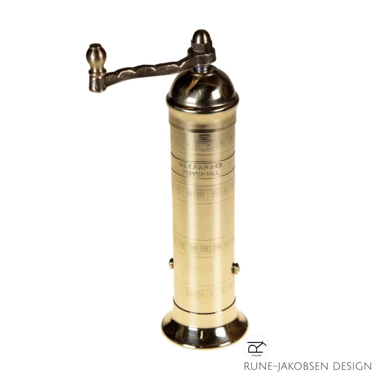 Brass Mill Salt & Pepper Grinders 2 Brass Mill Salt & Pepper Grinders - Image 2