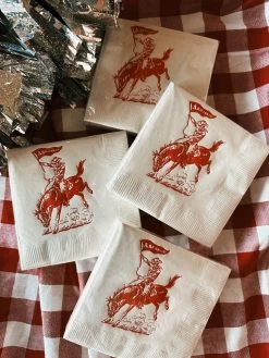 Arkansas Cowboy Cocktail Napkins