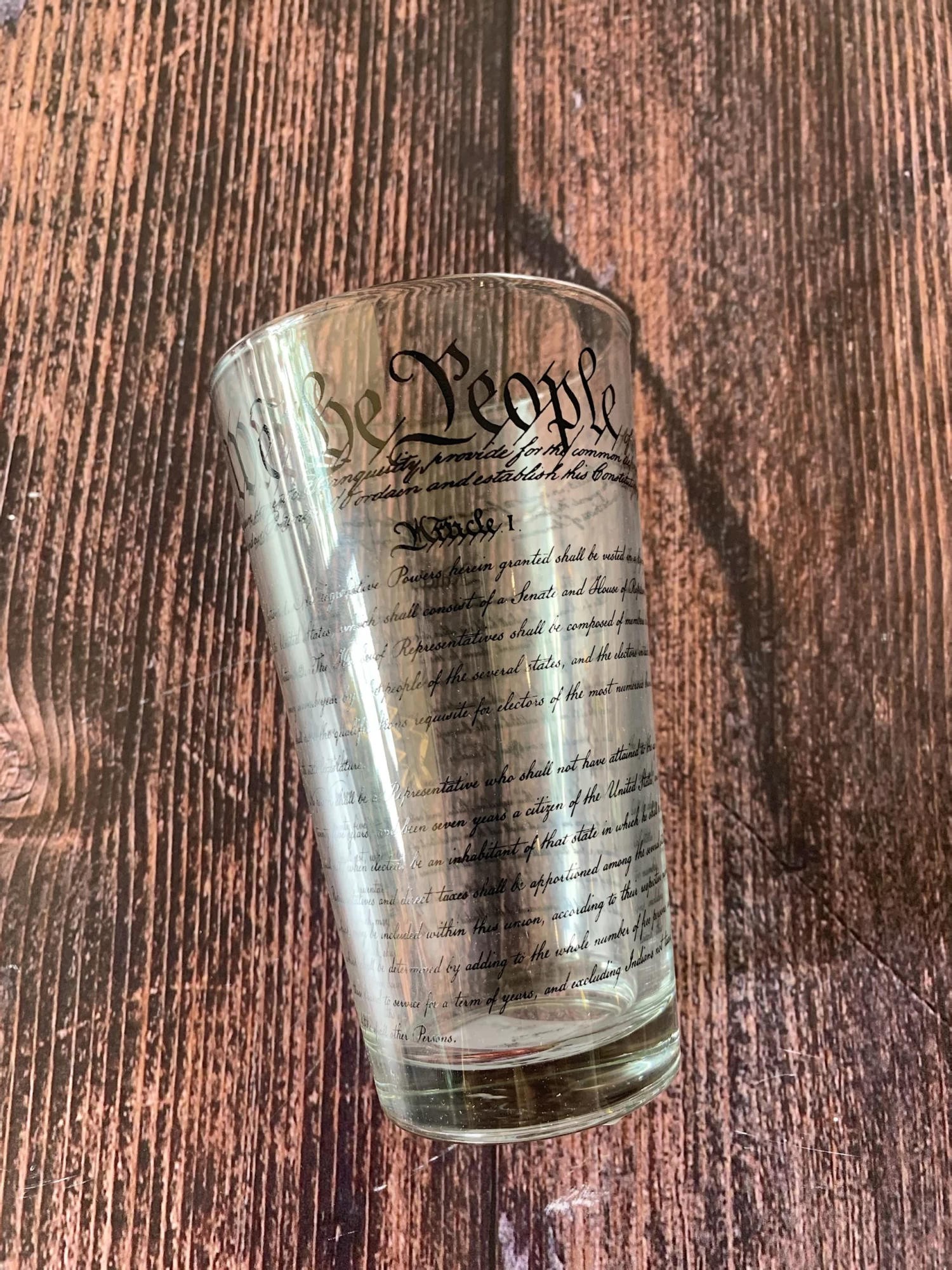 We The People Pint Glass 10 We The People Pint Glass - Image 10