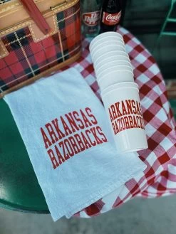 Arkansas Razorbacks Logo Tea Towel -Fashion Home Store 23F6C265 D03C 4598 9054 C1EBBBF17D36