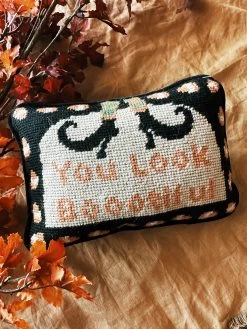You Look Boootiful Needlepoint Pillow