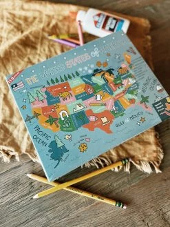 USA 110 Piece Jigsaw Puzzle