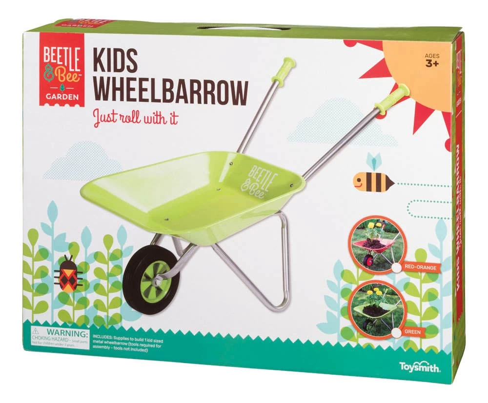 Toysmith Kid Sized Wheelbarrow 2 Toysmith Kid Sized Wheelbarrow - Image 2
