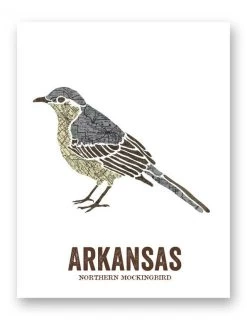 Northern Mockingbird Art Print - 8.5x11 -Fashion Home Store 34a1ea4793b7e41022883239fc9cee58acb37d860c88f0cdc1bfefece04e9f69