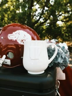 Arkansas Embossed Coffee Mug