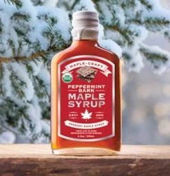 Maple Craft Foods: Organic Peppermint Bark Maple Syrup - 6.8 Oz -Fashion Home Store 383ac0cc5d4f5be227d2d996e65520e703547febe01971462cdd563ea86da675