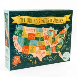The United States Of America Puzzle -Fashion Home Store 44805cfe95a95e0b2c95545b75319381c85036bff74ffcd85b8a897fbdbeb0d6
