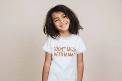 The Bee & The Fox: Don't Mess With Mama Kids Ringer Tee