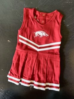 Arkansas Cheer Bodysuit Dress - Red -Fashion Home Store 465A8DDF DE5A 477B AEC0 05A6E606CE2C