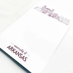 University Of Arkansas Campus Skyline Notepad -Fashion Home Store 49a6ab3fab5df740a4503d1985d7a6f75ce6554858fd2b55f94636015d0483ba