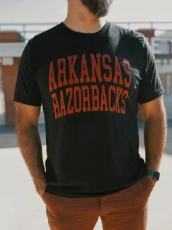 Arkansas Razorbacks Logo T-Shirt -Fashion Home Store 4B471DF3 0A0E 4948 AA65 94401E255E45