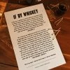 Old Try: If By Whiskey Print - 13x20