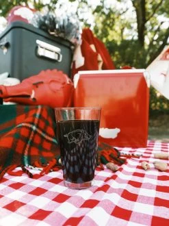 Arkansas Razorbacks Pint Glass