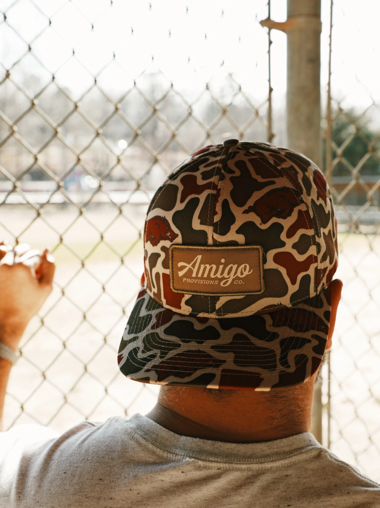 Amigo Provisions: Razorback Camo Hat 1 Amigo Provisions: Razorback Camo Hat
