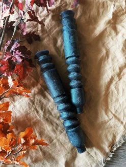 Totem Taper Candles - Black