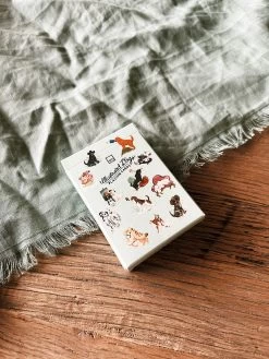Illustrated Dogs Playing Cards