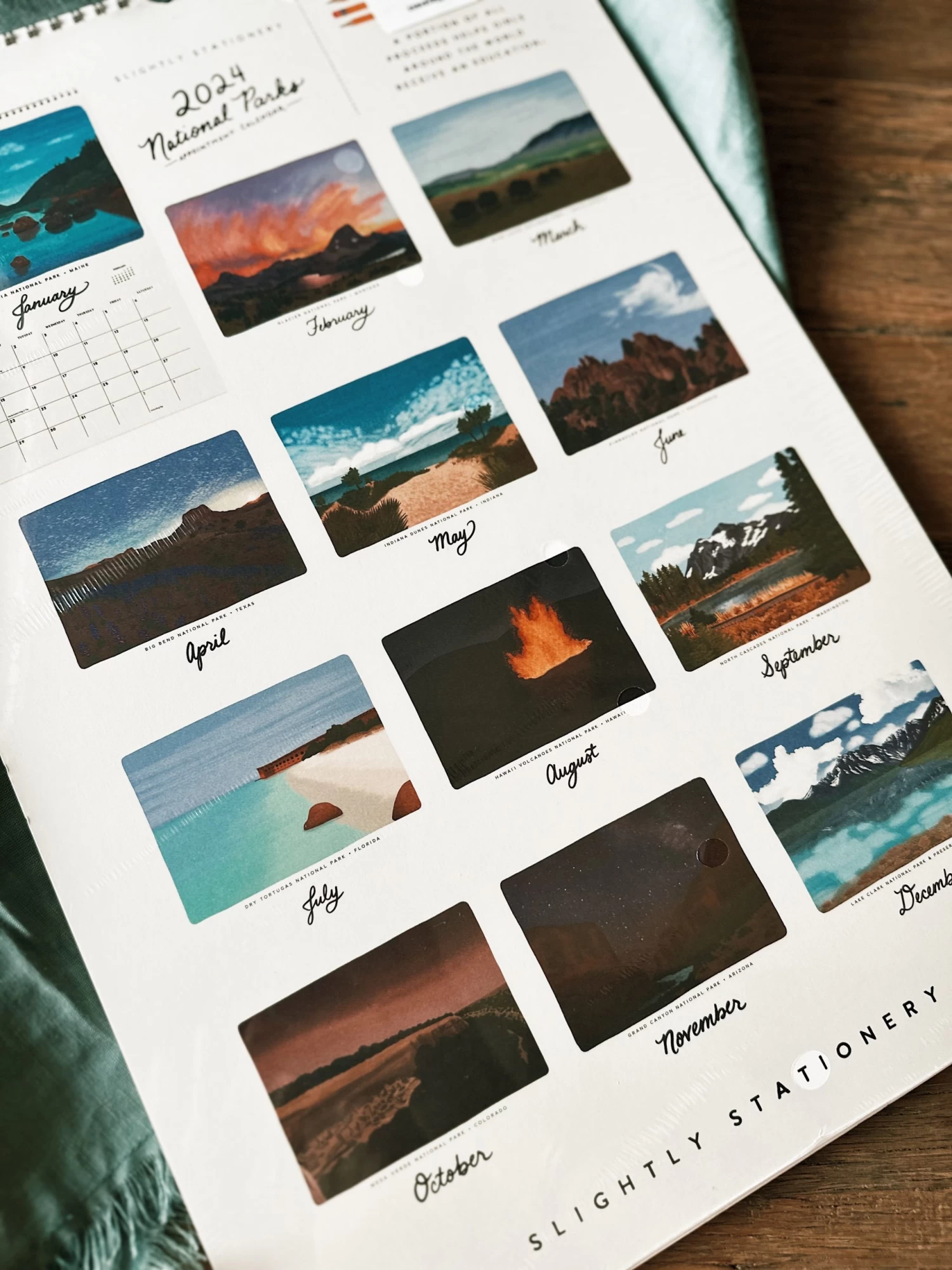 2024 National Parks Appointment Calendar 2 2024 National Parks Appointment Calendar - Image 2