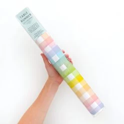 Rainbow Gingham Table Runner -Fashion Home Store 622f6dc20440c736d407ca8752fc80da167f418878a59cfd397e5d60ea398a3b