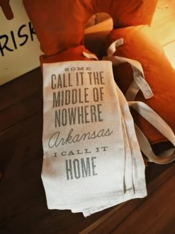 Middle Of Nowhere Arkansas Kitchen Towel