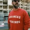 Arkansas Weekends Sweatshirt - Red