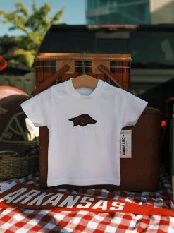 Arkansas Short Sleeve Tee - White