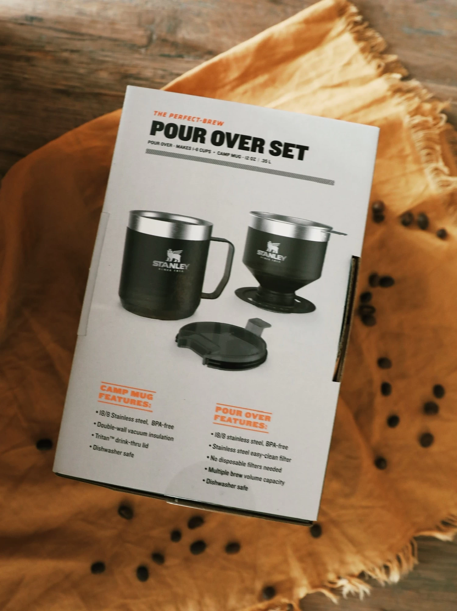 Stanley: Pour Over Set - Matte Black 2 Stanley: Pour Over Set - Matte Black - Image 2