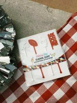 Arkansas Game Day Stir Sticks