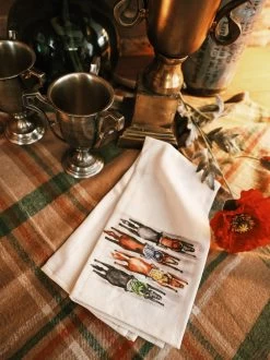 Running Horses Tea Towel