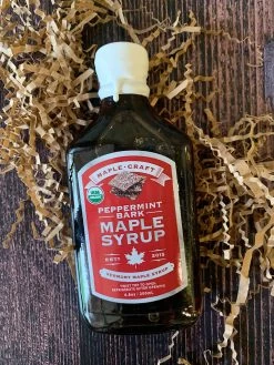 Maple Craft Foods: Organic Peppermint Bark Maple Syrup - 6.8 Oz -Fashion Home Store 79F96A94 C772 47F9 A194 E69C24878A95