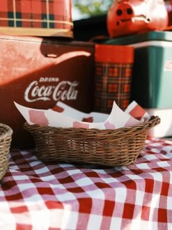 Small Rattan Casserole Basket