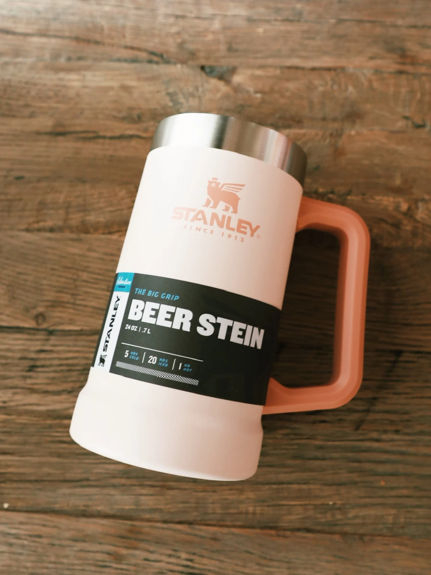 Stanley: The Big Grip Beer Stein - Limestone 1 Stanley: The Big Grip Beer Stein - Limestone