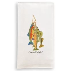 Gone Fishin' Tea Towel -Fashion Home Store 812478463b3227dd96715f81e1a1e7e24f123a976a196dc0c43a2a427642b1e2