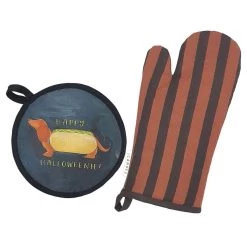 Halloweenie Pot Holder Set -Fashion Home Store 8b3477768c3d199695d383c1617dbfad0a57ff43d58e4b5173dfaaf753ee6e72