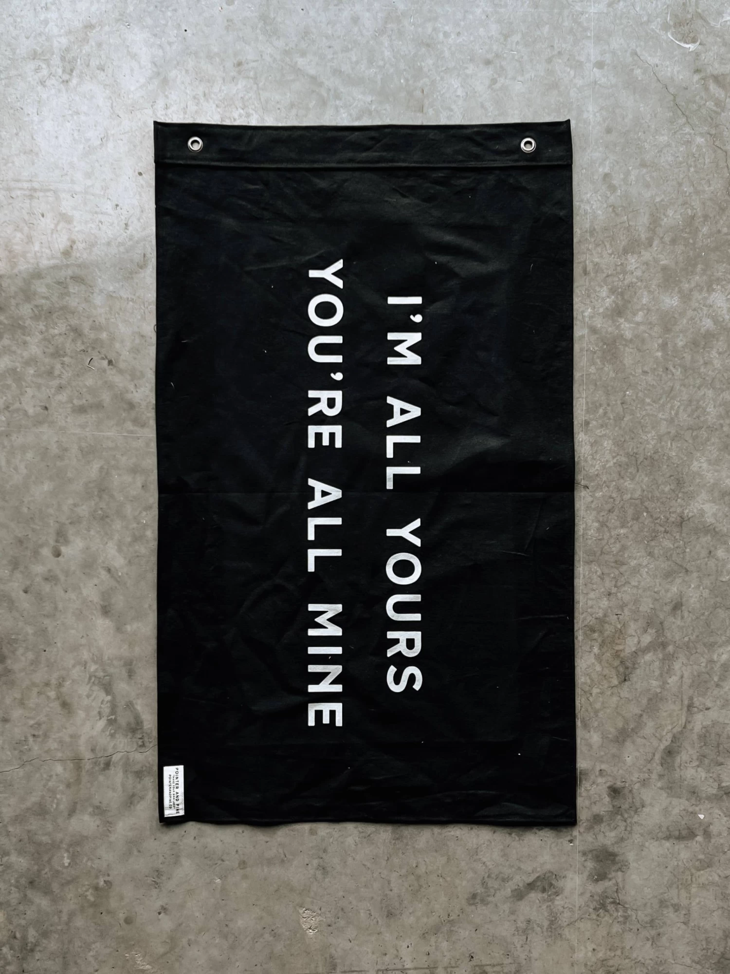 Pointer And Pine - I'M ALL YOURS YOU'RE ALL MINE FLAG 1 Pointer And Pine - I'M ALL YOURS YOU'RE ALL MINE FLAG