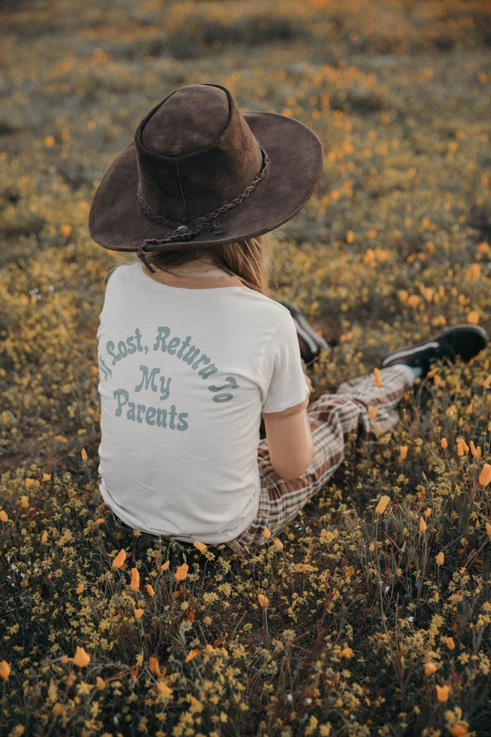 The Bee & The Fox: If Lost, Return To My Parents Kid's Tee 1 The Bee & The Fox: If Lost, Return To My Parents Kid's Tee