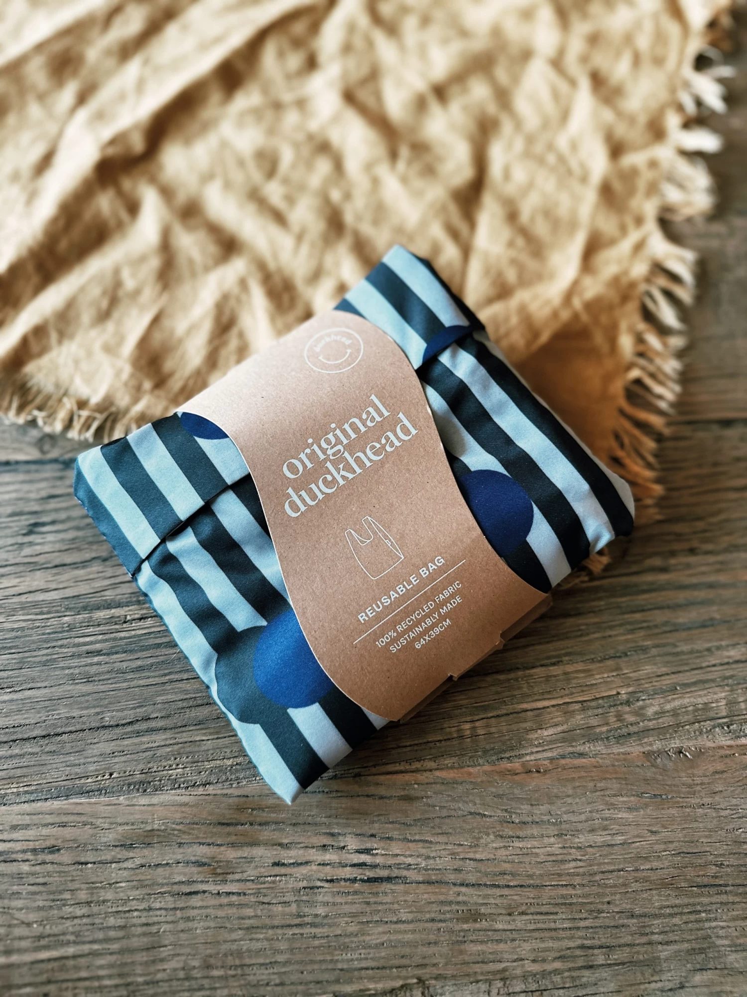 Original Duckhead: Polkastripe Reusable Bag 1 Original Duckhead: Polkastripe Reusable Bag