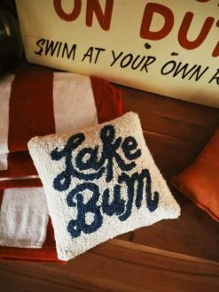 Lake Bum Hook Pillow