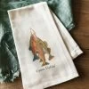 Gone Fishin' Tea Towel