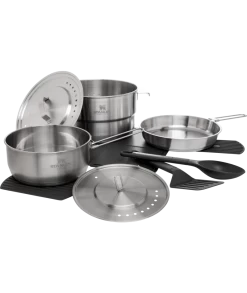 Stanley: The Even Heat Camp Pro Cook Set -Fashion Home Store B2B Large PNG Adventure Even Heat Camp Pro Cook Set SS exploded 1800x1800 50f519f3 5db6 4756 ad2c 88ef8c25b7f0