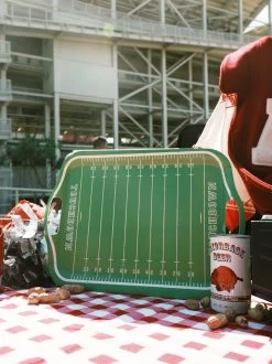 Football Field Reusable Tray