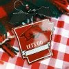 Let's Go Arkansas Flat Ornament