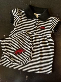 Arkansas Polo Dress + Bloomer - Stripes -Fashion Home Store C8FC54CB E01D 477C A236 0917CE1143FF