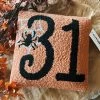 October 31 Halloween Hook Pillow