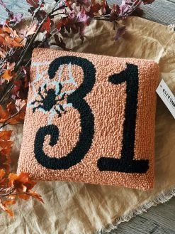 October 31 Halloween Hook Pillow
