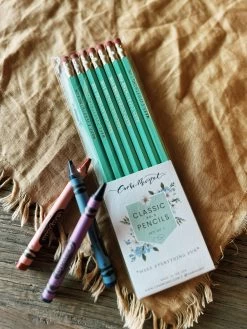 Make Everything Fun Mint Pencils - Set Of 7