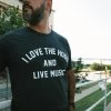 I Love The Hogs And Live Music T-Shirt