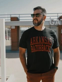 Arkansas Razorbacks Logo T-Shirt -Fashion Home Store ECACF53D 9098 4A6A BE1E 562379469D74